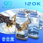 QQBang kristály stílusú eldobható vape 120K puff