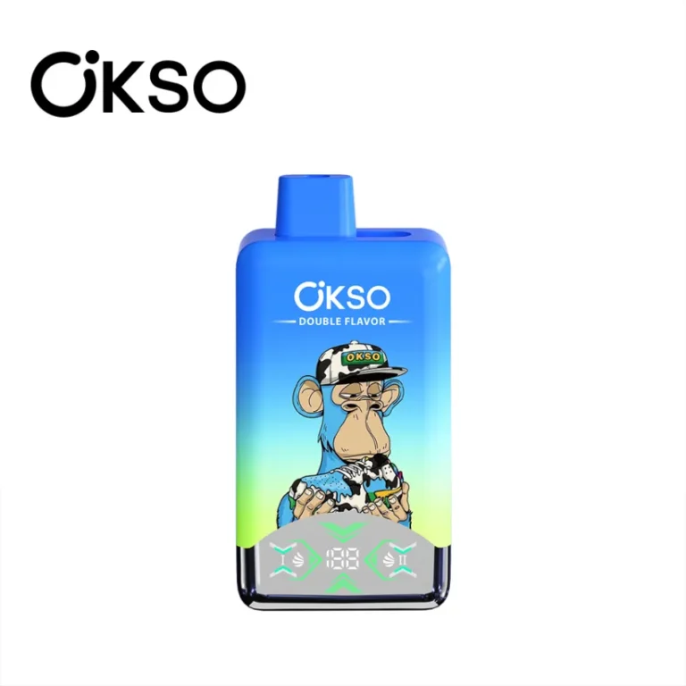 OKSO Kettős ízválaszték 60000 Fújás Eldobható Vape