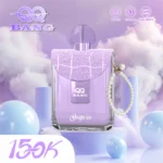QQ Bang parfümös üveg stílusú 150K Puffs eldobható vape