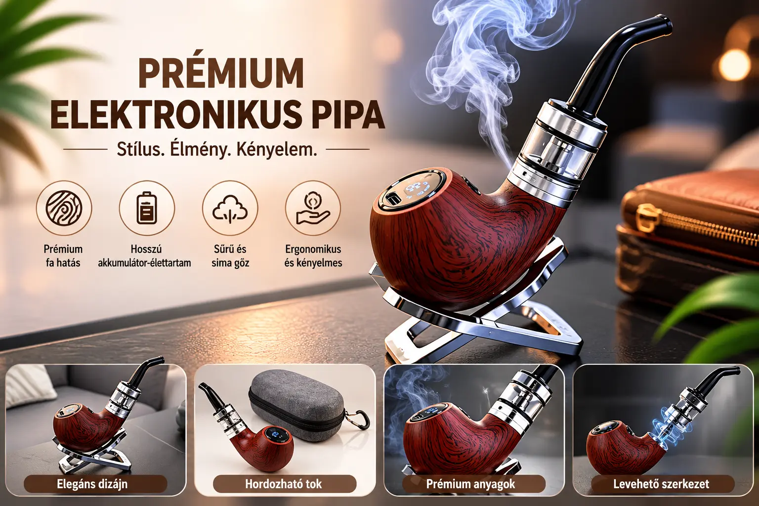 Kamry P6 Classic e-cigaretta: Miért vásárolnak egyre többen utánvétes e-cigarettát?