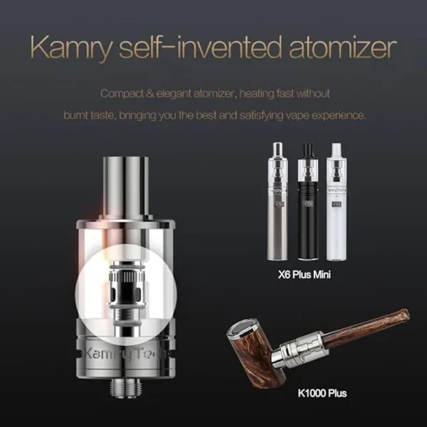 kamry k1000 Plus porlasztó 2ml üres tartály