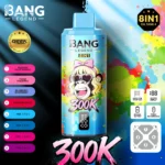 Bang Legend Geek 300K Eldobható Vape - 8 az 1-ben íz