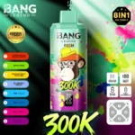 Bang Legend Geek 300K Eldobható Vape - 8 az 1-ben íz