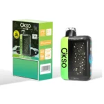 OKSO 25K Puffs PULSE X 3D ívelt LED képernyő újratölthető eldobható vape