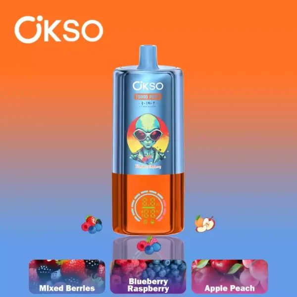 OKSO 3 az 1-ben 70000 70K Puffs Eldobható Vape