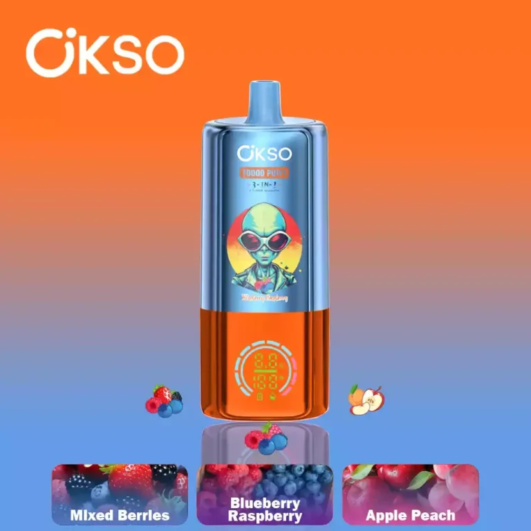 OKSO 3 az 1-ben 70000 70K Puffs Eldobható Vape