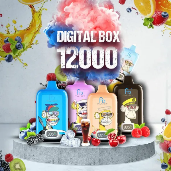 Fumot Digital Box 12000 Fújás Eldobható Vape