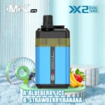 iXiM DUAL TANK 40 ezer slukk eldobható vape