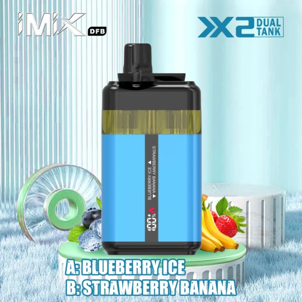 iXiM DUAL TANK 40 ezer slukk eldobható vape