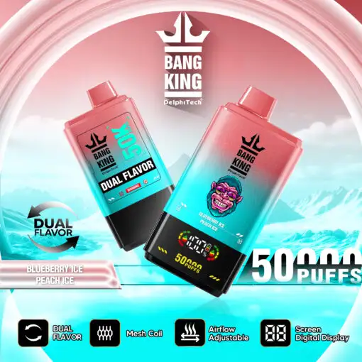 Bang King 50000 Fuffs Dual Ízes Eldobható Vape