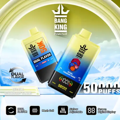 Bang King 50000 Fuffs Dual Ízes Eldobható Vape