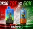 OKSO eldobható vape összehasonlítás – 70K és 60K modell