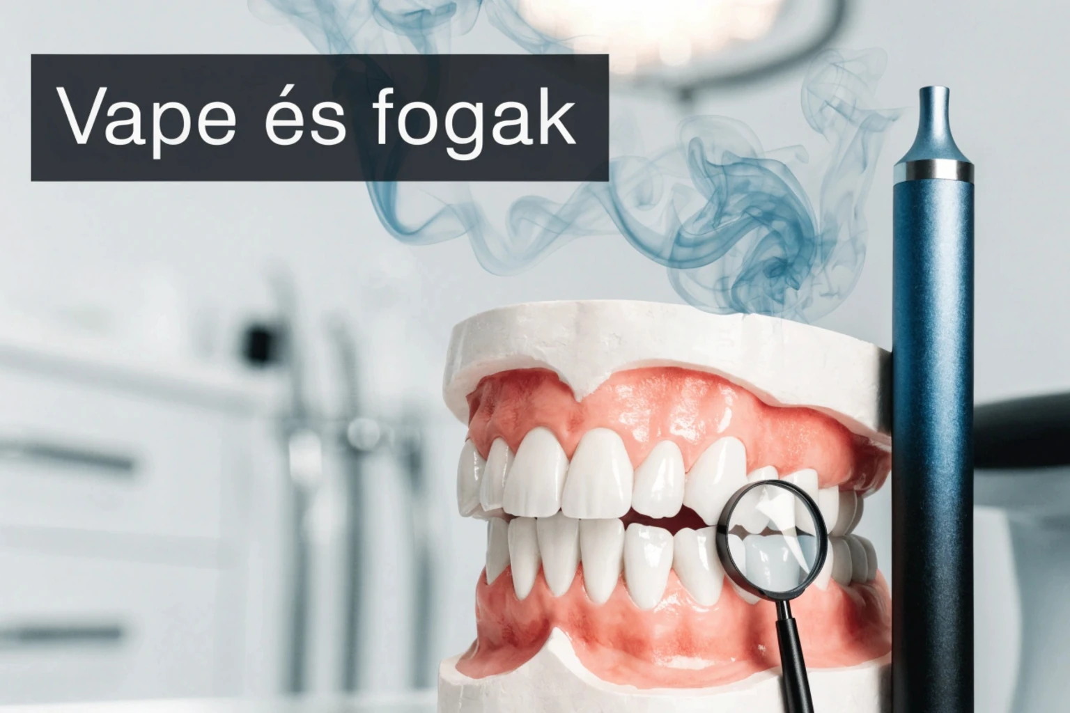 Vape hatása a fogakra – fogorvosi vizsgálat, fogak és vape eszköz
