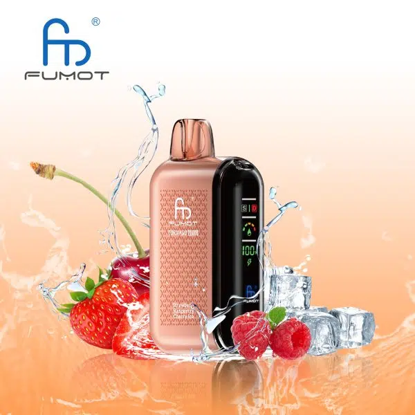 Fumot Tornado 20000 – Strawberry Raspberry Cherry Ice Vape