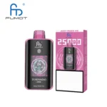 Fumot Tornado 25000 disposable vape with 1.77-inch touch screen and dual mesh coil