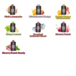 Fumot Tornado 25000 disposable vape with 1.77-inch touch screen and dual mesh coil