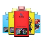 Fumot Tornado 35K disposable vape with smart screen and RGB lights