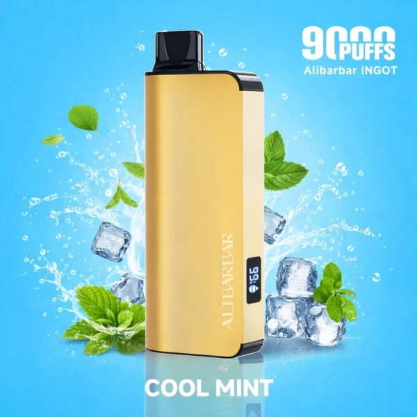 Alibarbar Ingot 9000 Cool-Mint Disposable Vape Australia