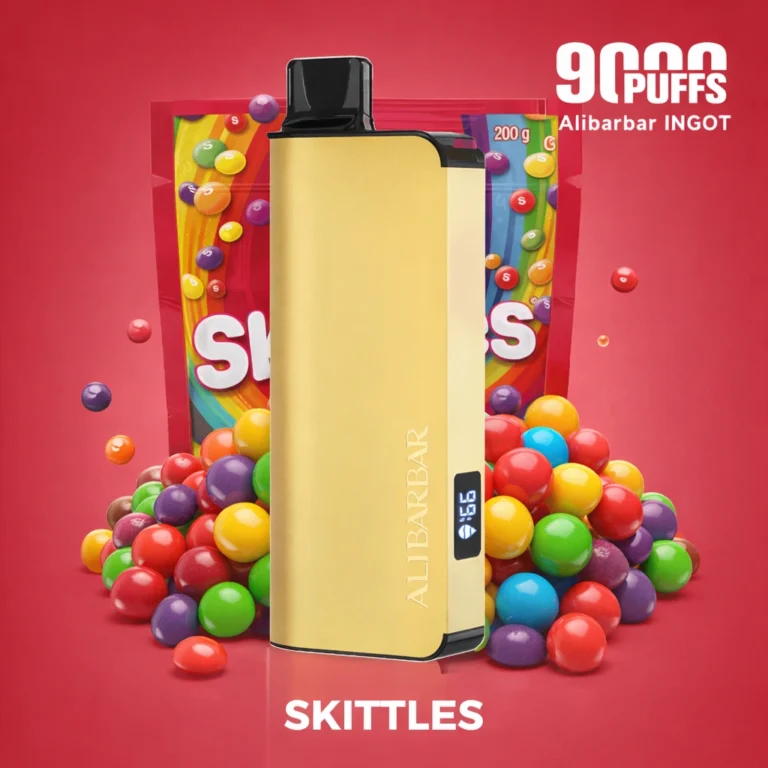 Alibarbar Ingot 9000 Skittles Disposable Vape Australia