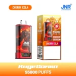 Buy JNR Rage Gorilla 55000 Puffs Disposable Vape in Cherry Cola . Features 42ml e-oil, dual mesh & smart screen. Australia shipping!