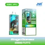 Buy JNR Rage Gorilla 55000 Puffs Disposable Vape in Double Apple . Features 42ml e-oil, dual mesh & smart screen. Australia shipping!