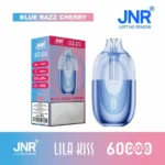 JNR Lila Kiss 60000 Puffs Blue Razz Cherry Vape Australia