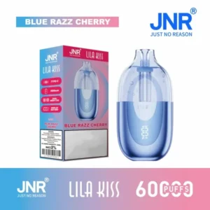 JNR Lila Kiss 60000 Puffs Blue Razz Cherry Vape Australia