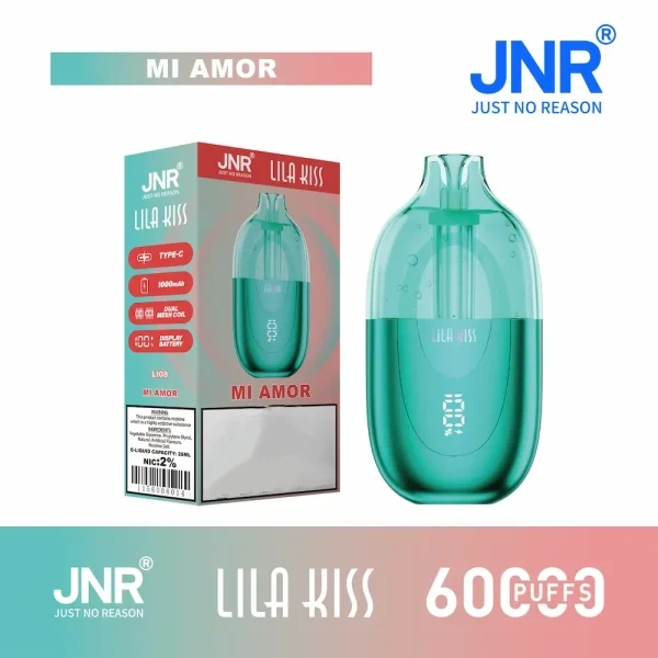 JNR Lila Kiss 60000 Puffs mi amor Vape Australia