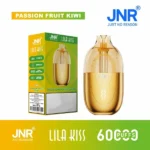 JNR Lila Kiss 60000 Puffs passion fruit kiwi Vape Australia