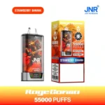 Buy JNR Rage Gorilla 55000 Puffs Disposable Vape in Strawberry Banana . Features 42ml e-oil, dual mesh & smart screen. Australia shipping!